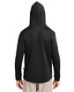 Swannies Golf Men's Long Sleeve Ivy Hoodie black ModelBack