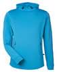 Swannies Golf Men's Ivy Hooded Sweatshirt blue OFFront