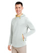 Swannies Golf Men's Long Sleeve Ivy Hoodie glacier/ glacier ModelQrt