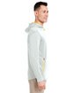 Swannies Golf Men's Long Sleeve Ivy Hoodie glacier/ glacier ModelSide