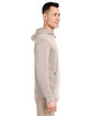 Swannies Golf Men's Ivy Hooded Sweatshirt tan ModelSide