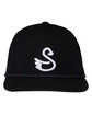 Swannies Golf Monroe Hat black ModelBack