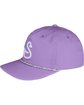 Swannies Golf Monroe Hat purple ModelSide