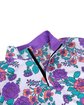 Swannies Golf Men's Stang Quarter-Zip Pullover purple FlatFront