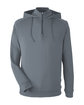 Swannies Golf Unisex Vandyke Quarter-Zip Hooded Sweatshirt graphite OFFront