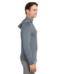 Swannies Golf Unisex Vandyke Quarter-Zip Hooded Sweatshirt graphite ModelSide