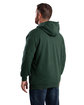 Berne Men's Tall Heritage Thermal-Lined Full-Zip Hooded Sweatshirt green ModelBack