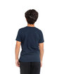 Threadfast Apparel Youth Epic Cotton T-Shirt navy ModelBack