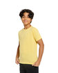 Threadfast Apparel Youth Epic Cotton T-Shirt bright yellow ModelQrt