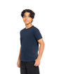 Threadfast Apparel Youth Epic Cotton T-Shirt navy ModelQrt