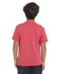 Threadfast Apparel Youth Epic CVC T-Shirt heather red ModelBack