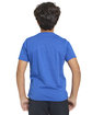 Threadfast Apparel Youth Epic CVC T-Shirt heather royal ModelBack