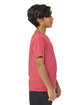 Threadfast Apparel Youth Epic CVC T-Shirt heather red ModelSide