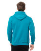 Threadfast Apparel Unisex Epic Fleece Pullover Hooded Sweatshirt teal ModelBack