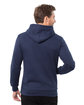 Threadfast Apparel Unisex Epic Fleece Pullover Hooded Sweatshirt navy ModelBack