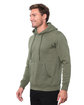 Threadfast Apparel Unisex Epic Fleece Pullover Hooded Sweatshirt military green ModelQrt