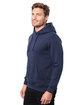 Threadfast Apparel Unisex Epic Fleece Pullover Hooded Sweatshirt navy ModelQrt