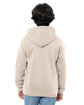 Threadfast Apparel Epic Youth Fleece Pullover Hooded Sweatshirt sand ModelBack