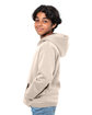 Threadfast Apparel Epic Youth Fleece Pullover Hooded Sweatshirt sand ModelSide