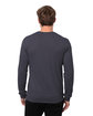 Threadfast Apparel Epic Unisex Long-Sleeve T-Shirt graphite ModelBack