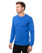 Threadfast Apparel Epic Unisex Long-Sleeve T-Shirt royal ModelQrt