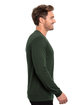 Threadfast Apparel Epic Unisex Long-Sleeve T-Shirt forest green ModelSide