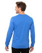 Threadfast Apparel Epic Unisex CVC Long Sleeve T-Shirt royal heather ModelBack