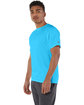 Champion Adult Short-Sleeve T-Shirt blue lagoon ModelQrt