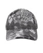 Outdoor Cap Unstructured Camo With Flag Hat  