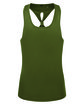 TriDri Ladies' Knot Back Venus Tank olive OFFront