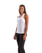 TriDri Ladies' Knot Back Venus Tank white ModelQrt