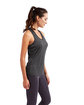 TriDri Ladies' Knot Back Venus Tank charcoal ModelSide