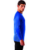 TriDri Unisex Panelled Long-Sleeve Tech T-Shirt royal ModelSide