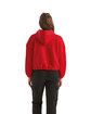 TriDri Ladies' Cropped Maria Hoodie fire red ModelBack