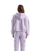 TriDri Ladies' Cropped Maria Hoodie lilac ModelBack