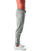 TriDri Men's Spun Dyed Jogger grey melange ModelSide