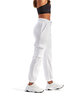 TriDri Unisex Riley Cargo Jogger white ModelSide