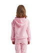 TriDri Youth Maria Hooded Sweatshirt light pink ModelBack