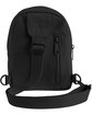 Threadfast Apparel Epic Recycled Cotton Crossbody Bag black ModelBack