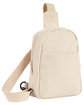 Threadfast Apparel Epic Recycled Cotton Crossbody Bag natural ModelQrt