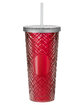 Prime Line 22oz Sparkle Straw Tumbler  