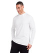 tasc Mens Carrollton Fitness Long-Sleeve T-Shirt white ModelQrt