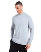 tasc Mens Carrollton Fitness Long-Sleeve T-Shirt cloud heather ModelQrt