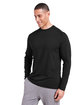 tasc Mens Carrollton Fitness Long-Sleeve T-Shirt black ModelQrt