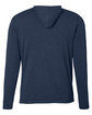 tasc Men's Carrollton Lightweight Hooded Pullover classc navy hthr OFBack