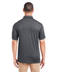 tasc Mens Cloud Lightweight Polo black heather ModelBack