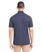 tasc Mens Cloud Lightweight Polo Brookline Stripe classic navy/ wh ModelBack