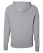 tasc Mens Varsity Hooded Sweatshirt heather gray OFBack