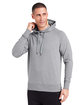 tasc Mens Varsity Hooded Sweatshirt heather gray ModelQrt