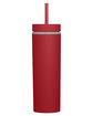 Prime Line Adventure 16oz Insulated Tumbler With Straw red ModelBack